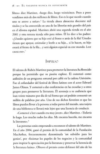 El talento nunca es suficiente - Jhon Maxwell