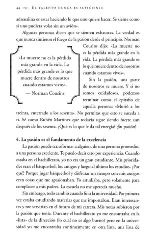 El talento nunca es suficiente - Jhon Maxwell