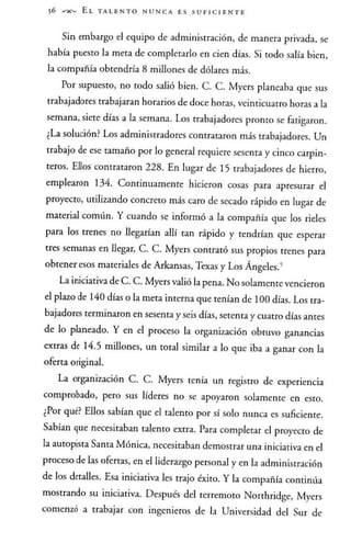 El talento nunca es suficiente - Jhon Maxwell