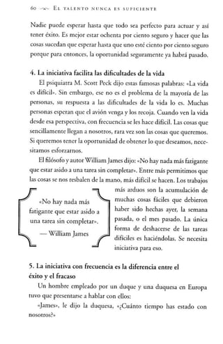 El talento nunca es suficiente - Jhon Maxwell