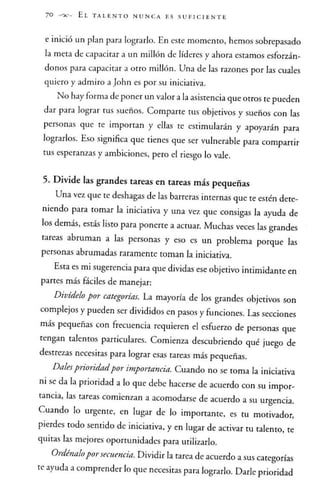 El talento nunca es suficiente - Jhon Maxwell