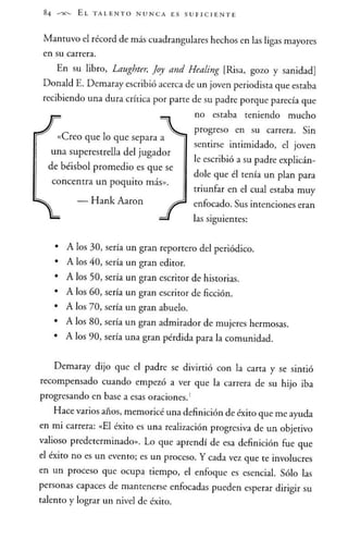 El talento nunca es suficiente - Jhon Maxwell