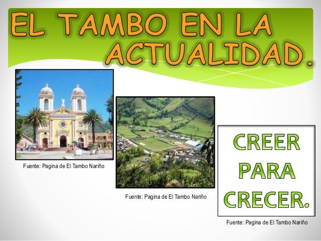 El tambo nariño