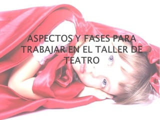 El teatro en la escuela