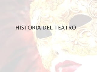 El teatro en la escuela