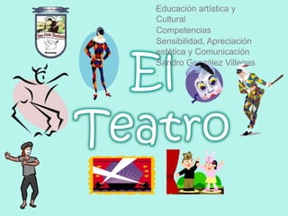 .Educación artística y
Cultural
Competencias
Sensibilidad, Apreciación
estética y Comunicación
Sandro González Villegas
.
 