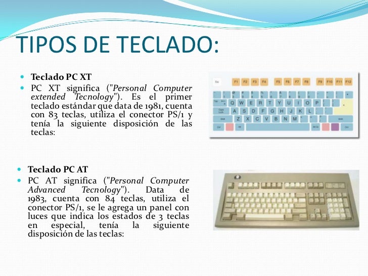 El teclado