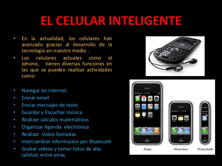 MEDIOS DE COMUNICACIÓN DEL TELÉFONO AL CELULAR INTELIGENTE