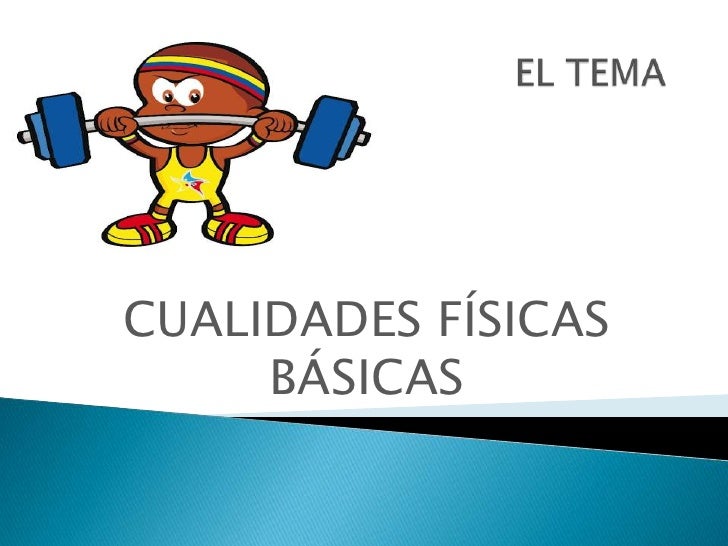 cualidades físicas básicas primaria