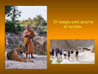 El templo está abierto al turismo.