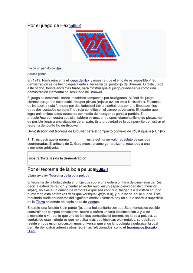 El teorema del punto fijo de brouwer PDF