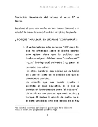 EL TERCER TEMPLO Y EL ANTICRISTO