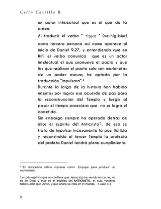 EL TERCER TEMPLO Y EL ANTICRISTO