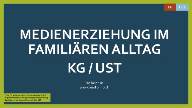 Medienerziehung Elternabend Kindergarten Unterstufe