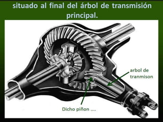 situado al final del árbol de transmisión
principal.
 