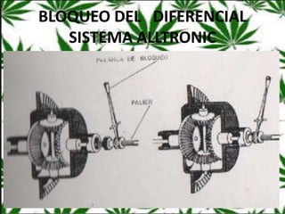 BLOQUEO DEL DIFERENCIAL
SISTEMA ALLTRONIC
 