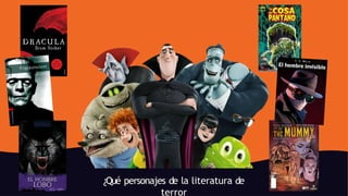 EL TERROR Y LO EXTRAÑO.pptx para estudiantes de basica | PPTX