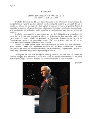 El tesoro de citas de jim rohn | PDF