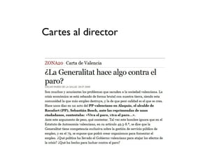 Cartes al director
 