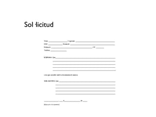 Sol·licitud
 