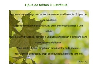 Text Des El text expositiu | PPT