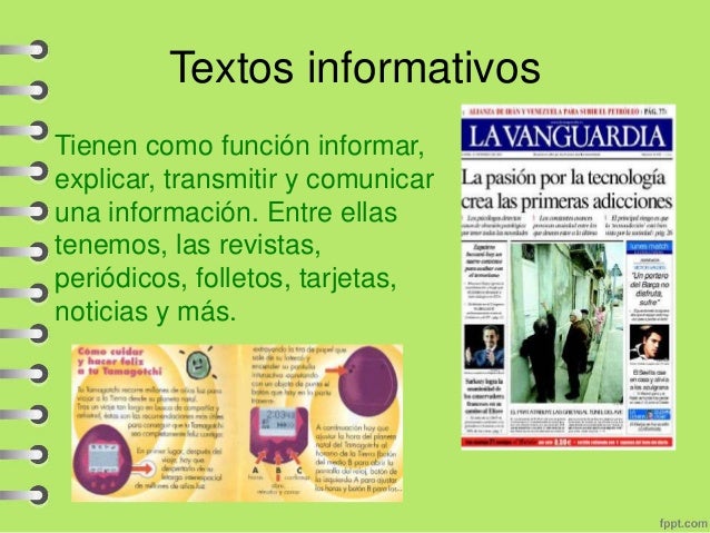 El texto