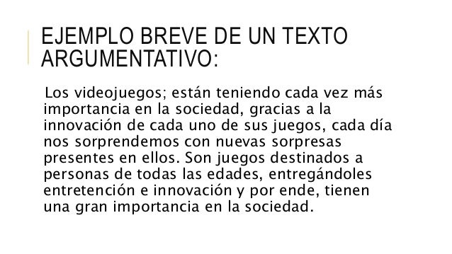 Resultado de imagen de textos argumentativo