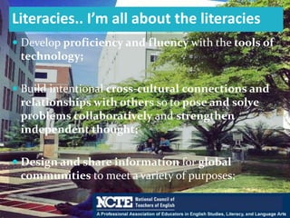 “Peaceful” language learning
materials directed to the students
should:
Finch (2004)
Reduce affective filters
 