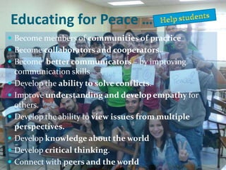 Literacies.. I’m all about the literacies
 Manage, analyze, and synthesize multiple streams
of simultaneous information;
 Create, critique, analyze, and evaluate multimedia
texts;
 Attend to the ethical responsibilities required by
these complex environments.
 
