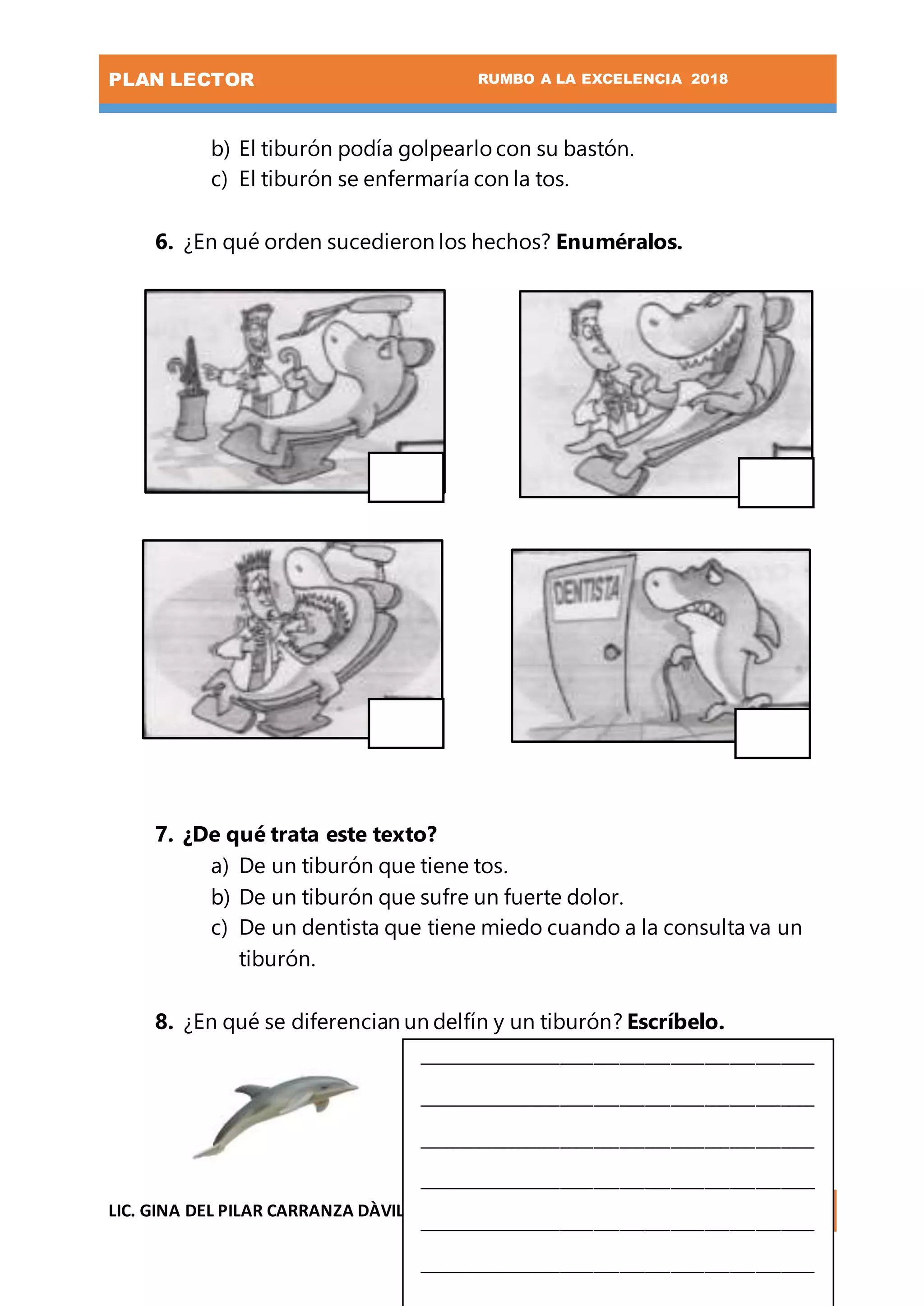 El tiburon va al dentista PDF