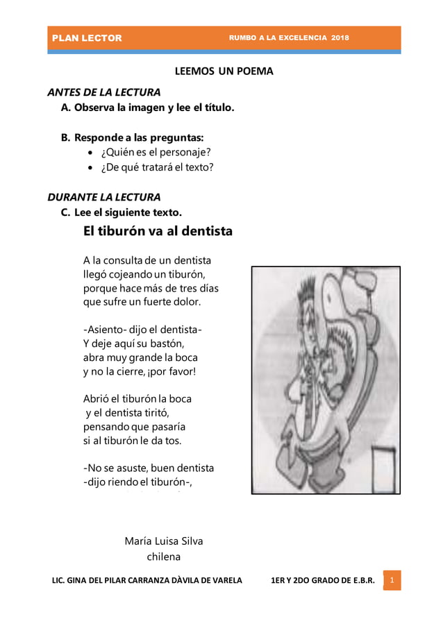 El tiburón va al dentista PDF