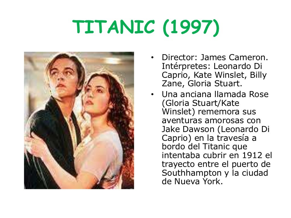 Pelicula el titanic