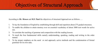 approaches and methods in English Language Teaching E.L.T | PPTX