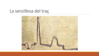 La senzillesa del traç
 