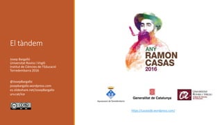 Les set vides de Pere Romeu
Indians, modernistes i sportsmen
Josep Bargalló
ACONTRAVENT
Barcelona, 2016
 