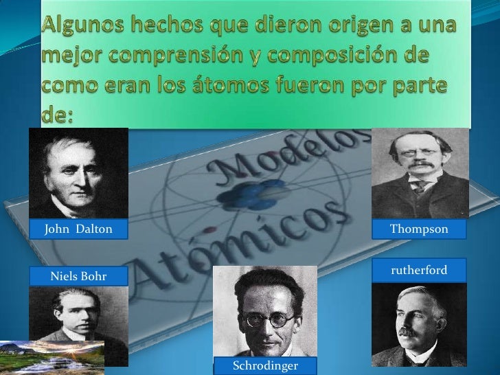 modelos atomicos.