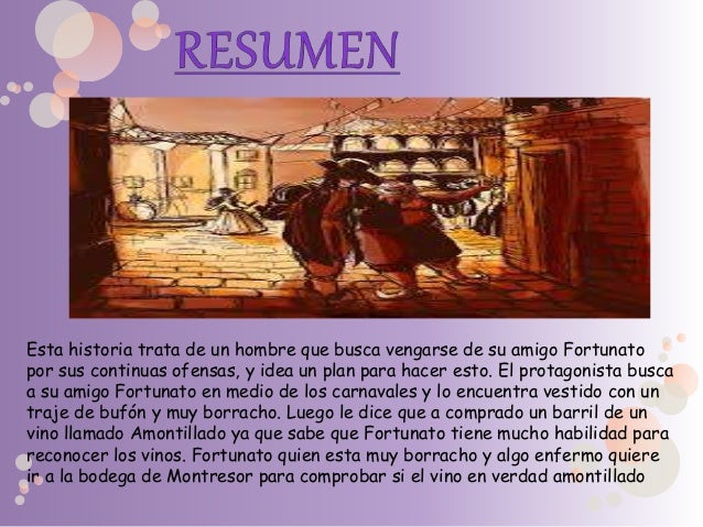 El tonel de amontillado