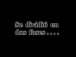 Se  dividió  en dos  fases . . . . 