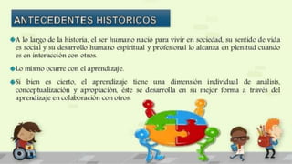 El trabajo cooperativo