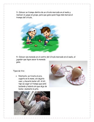 cuáles son las reglas para jugar trompo