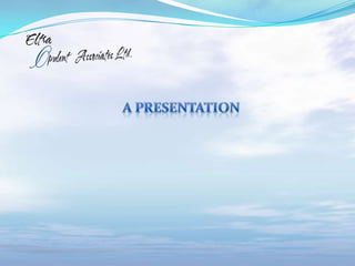 A presentation 