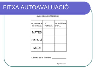 FITXA AUTOAVALUACIÓ 
