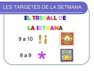 LES TARGETES DE LA SETMANA 