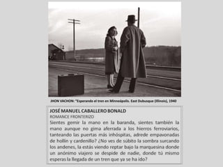 JHON VACHON: “Esperando el tren en Minneápolis. East Dubusque (Illinois), 1940
 