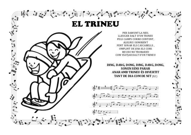 El trineu - cançó infantil catalana