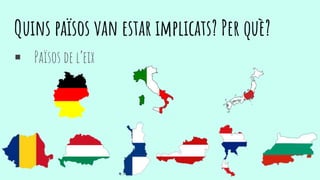 Quins països van estar implicats? Per què?
 Països de l’eix
 