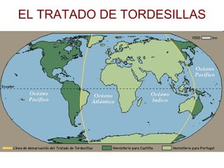 EL TRATADO DE TORDESILLAS
 