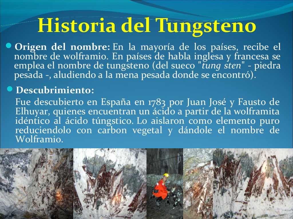 El tungsteno aplicaciones