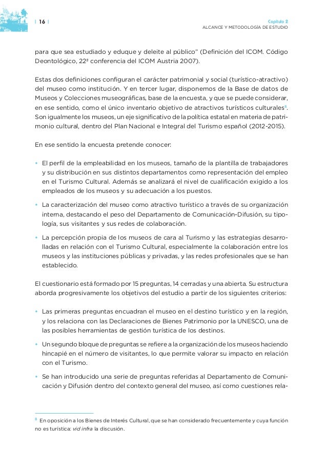 El Turismo Cultural Patrimonio Museos Y Empleabilidad El Turismo Cultural Patrimonio Museos Y Empleabilidad