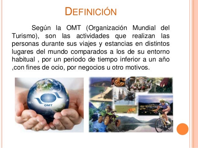 Definicion De Turismo De La Omt